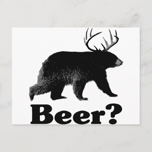 Carte Postale Bière ? (Devant)