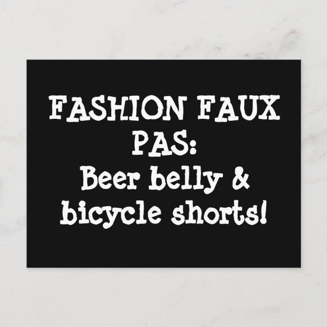 Carte Postale Bière (Devant)