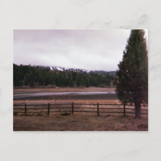 Carte Postale Big Bear, California_Lake