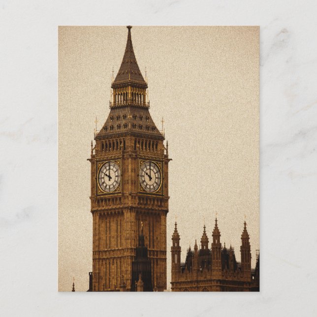 Carte Postale Big Ben (Devant)