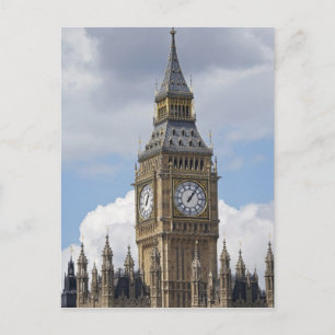Carte Postale Big Ben et Houses of Parliament, Londres,