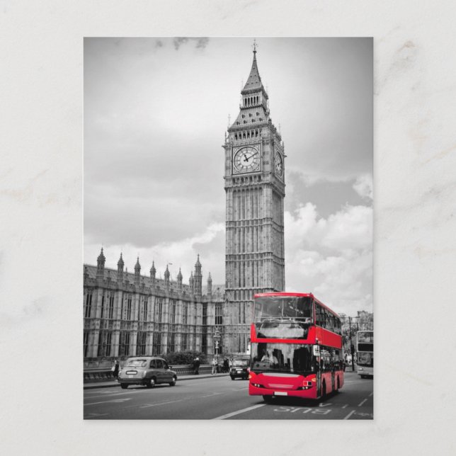 Carte Postale Big Ben London (Devant)