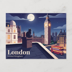 Carte Postale Big Ben Royaume-Uni