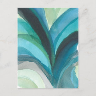 Carte Postale Big Blue Leaf I