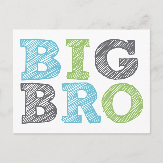 Carte Postale Big Bro (Devant)
