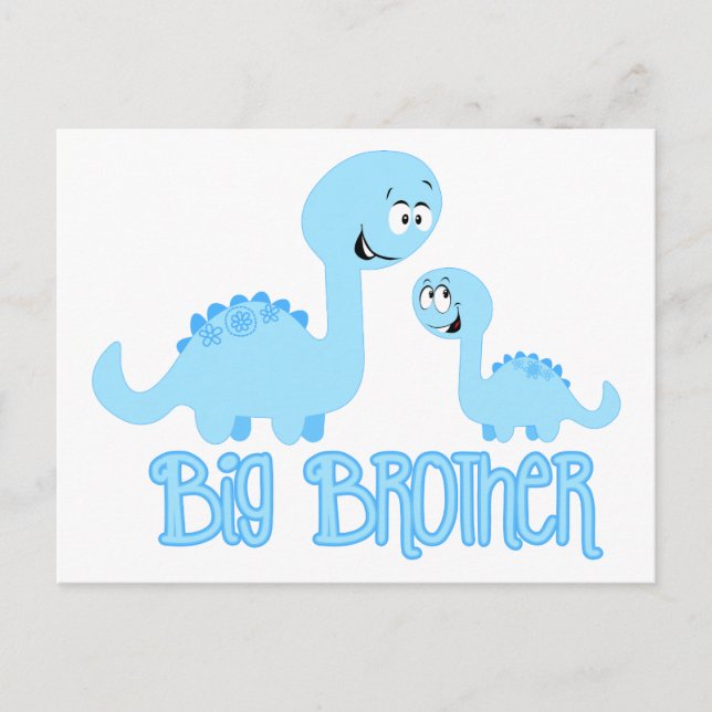 Carte Postale Big Brother Dinosaur (Devant)