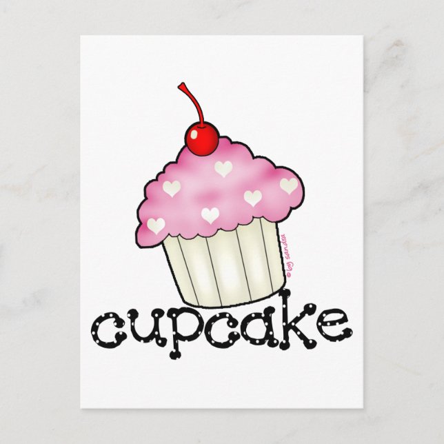 Carte Postale Big Cupcake (Devant)