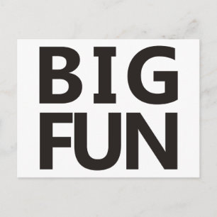 Carte Postale Big Fun