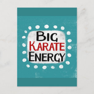 Carte postale Big Karate Energy