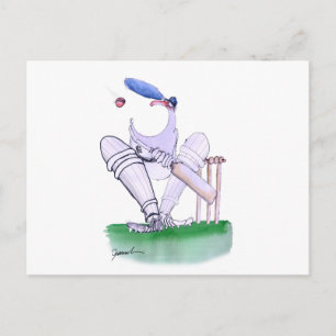 Carte Postale BIG MOUTH - cricket, tony fernandes
