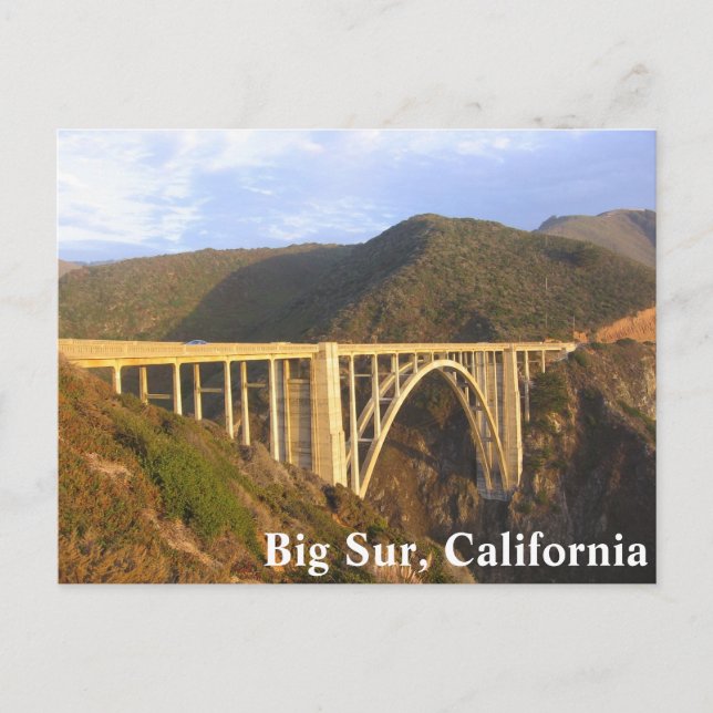 Carte Postale Big Sur, Californie (Devant)