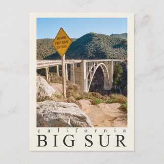 Carte Postale Big Sur Californie | Photographie argentique