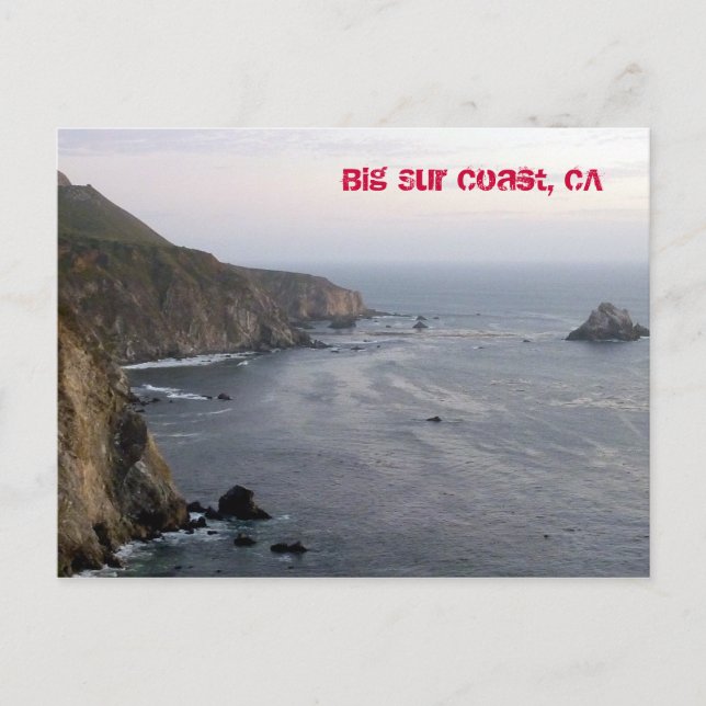 Carte postale Big Sur Coast (Devant)