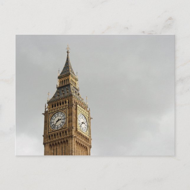 Carte Postale Bigben (Devant)