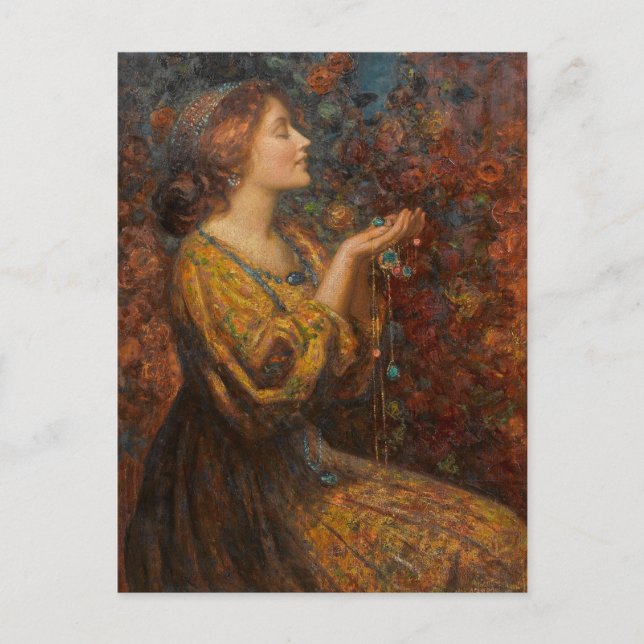 Carte Postale Bijoux Thomas Edwin Mostyn Art (Devant)
