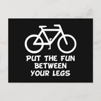 Carte Postale Bike Between