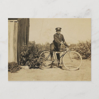 CARTE POSTALE BIKE MAN #9