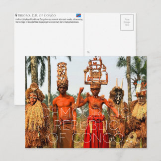 Carte Postale Bikoro, République démocratique du Congo Voyage