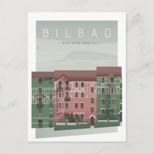 Carte Postale BILBAO ・ Soul du Nord ・ Kirikiño