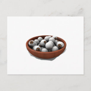 Carte Postale billes d'halloween