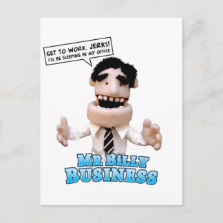 Carte Postale Billy Business