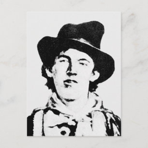 Carte Postale Billy The Kid ~ William H. Bonney / Outlaw