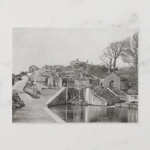 Carte Postale Bingley Five Rise Locks