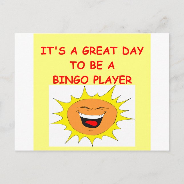 CARTE POSTALE BINGO (Devant)