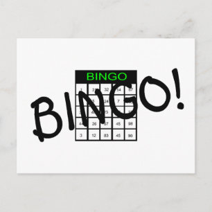 Carte Postale Bingo