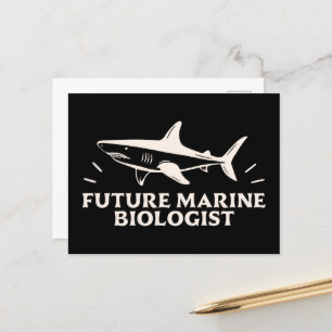 Carte Postale Biologiste marin futur