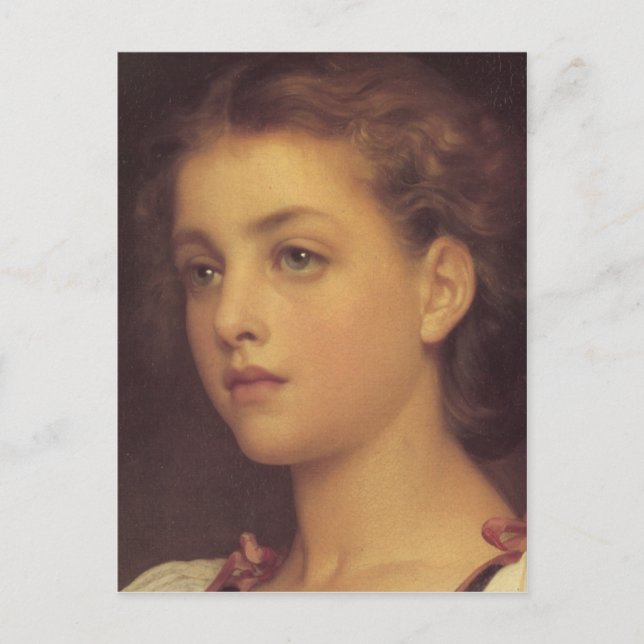 Carte Postale Biondina - Lord Frederick Leighton (Devant)