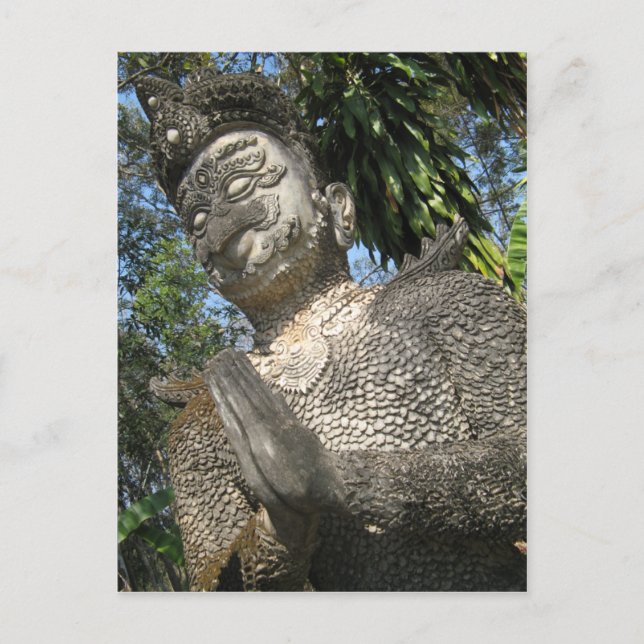 Carte Postale Birdman Wai ... Nong Khai, Isaan, Thaïlande (Devant)