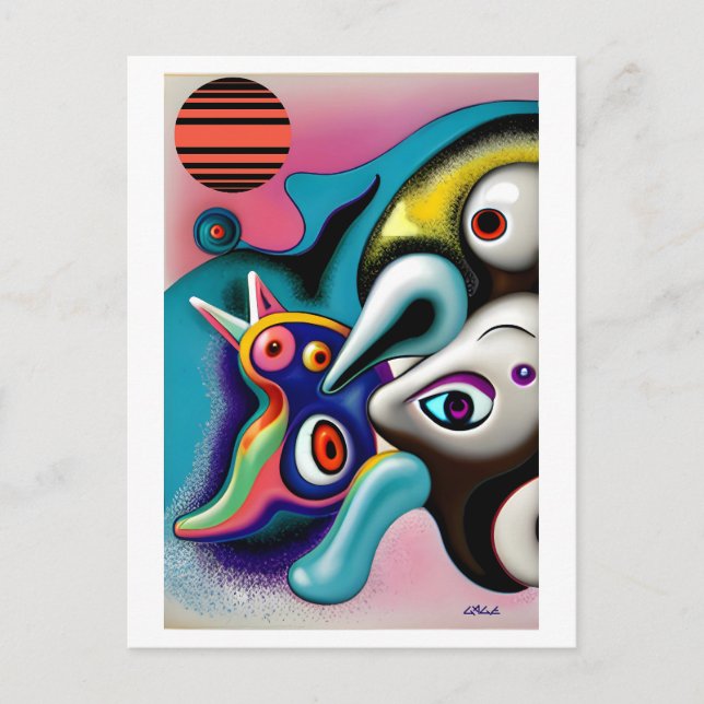 Carte Postale Birdwatching (Devant)