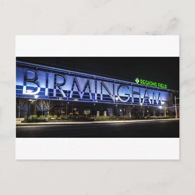 Carte Postale Birmingham Alabama (Devant)