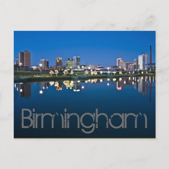 Carte Postale Birmingham, Alabama, États-Unis (Devant)