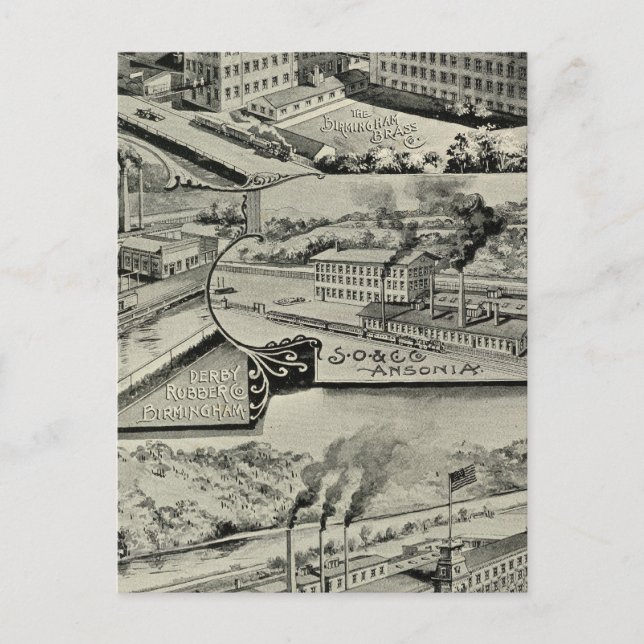 Carte Postale Birmingham Brass Co (Devant)