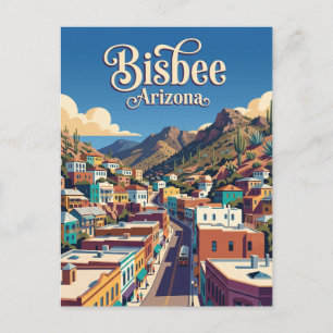 Carte Postale Bisbee États-Unis