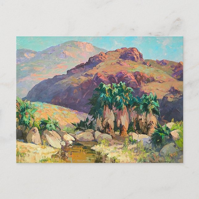 Carte Postale Bischoff - Palm Canyon (Devant)