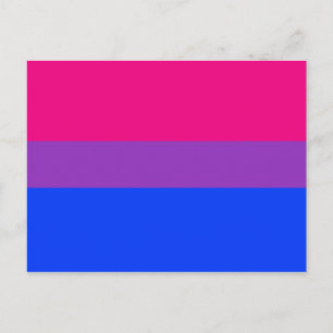 Carte Postale Bisexual pride