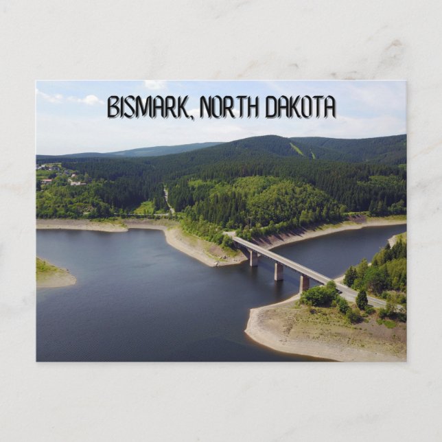 Carte Postale Bismark Dakota du Nord (Devant)
