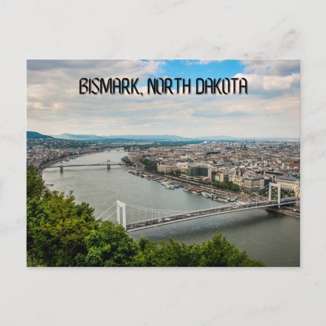 Carte postale Bismark North Dakota (Devant)