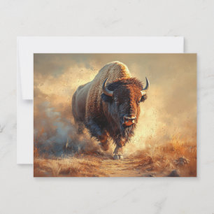 Carte Postale Bison sauvage