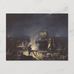 Carte Postale Bivouac de Napoléon avant Wagram