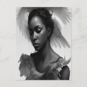 Carte postale Black Angel