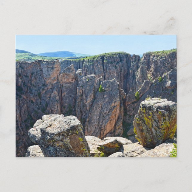 Carte Postale Black Canyon of the Gunnison View, Colorado (Devant)