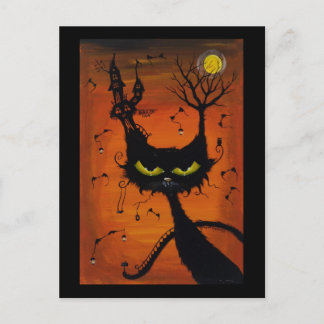 Carte Postale Black Cat Inn Postcard