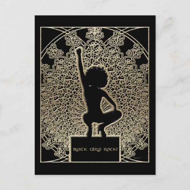 Carte Postale Black Girls Rock ! (Devant)