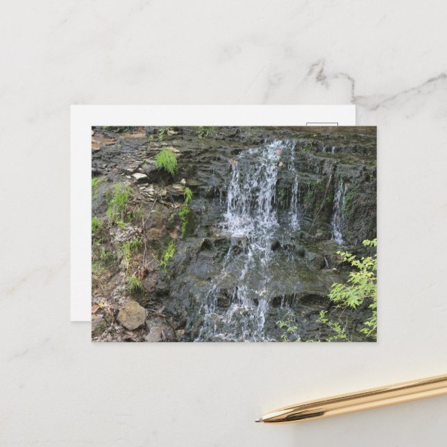 Carte Postale Black Hawk Springs à Burlington, Iowa (Devant/Arrière en situation)