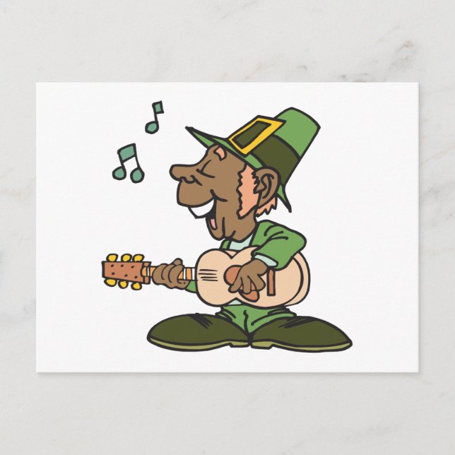 Carte Postale Black Irish Pride (Devant)