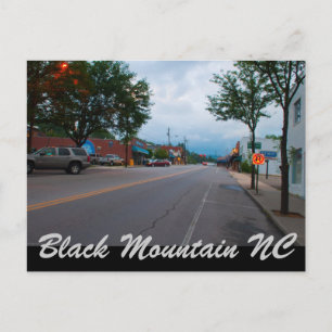 Carte Postale black mountain